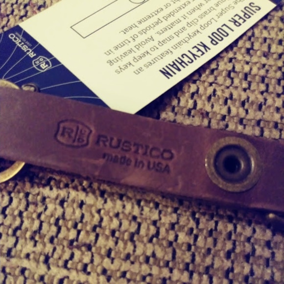 Rustico Accessories 38super Loop Leather Keychain Poshmark